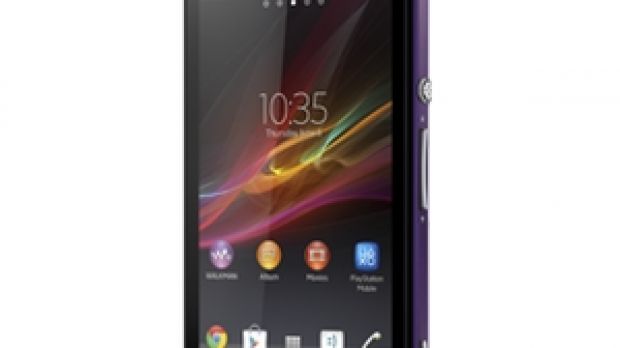 Sony Xperia M (front)