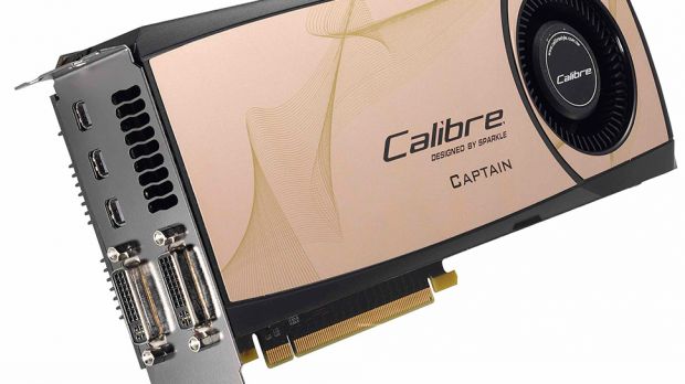 Sparkle Calibre X580 Captain graphics card with quad-monitor support