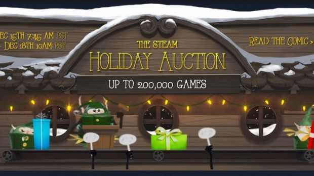 Steam Holiday Auction