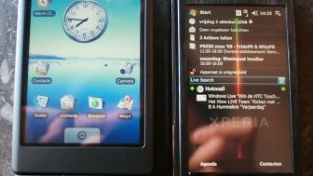 T-Mobile G1 vs. Sony Ericsson Xperia X1