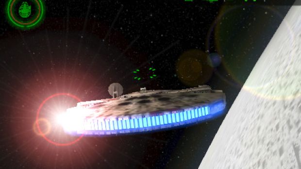 Star Wars: Trench Run gameplay screenshot
