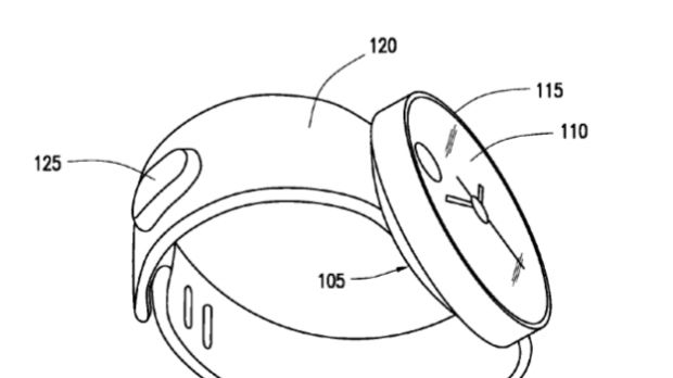 Samsung patents new watch design