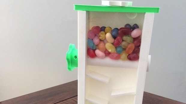 Teacher Becomes a Hero by 3D Printing a Jelly Bean Dispenser