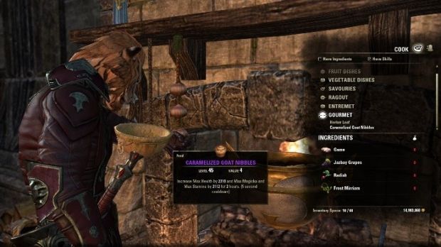 Elder Scrolls Online is working on provisioning updates