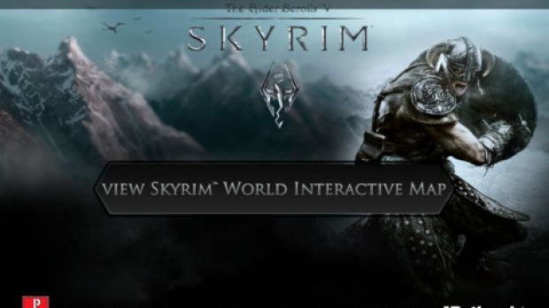 The Elder Scrolls V: Skyrim Official World Interactive Map app