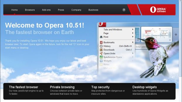 Opera 10.51 6252 for Linux