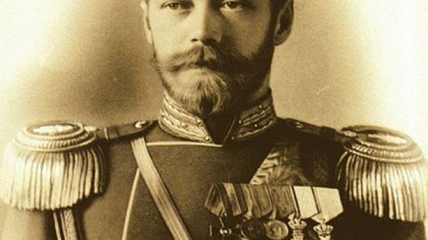 Czar Nicholas II, while he was still ruler of Russia