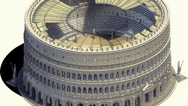 Virtual reconstruction of the Colosseum