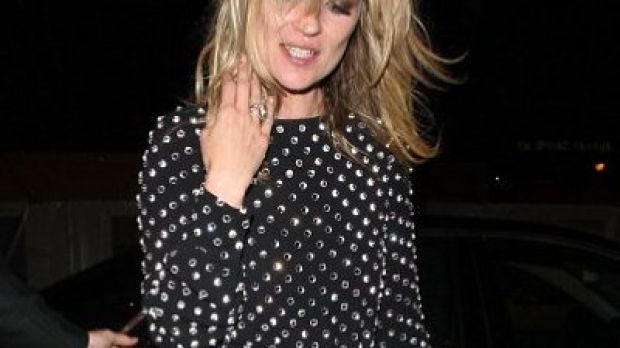 Kate Moss sports a Marc Jacobs dress that has been worn on two previous occasions