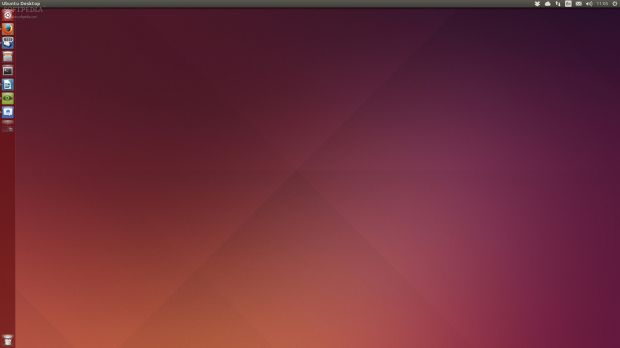 Suru wallpaper in Ubuntu 14.04 LTS