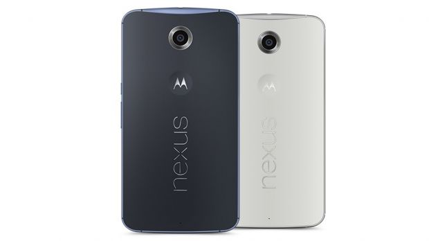 Nexus 6 showing dimple on the back