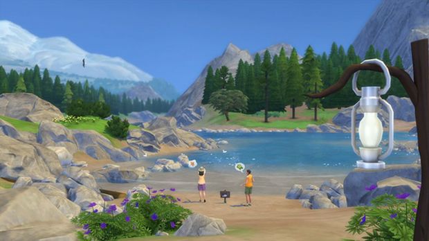 Outdoor retreat for The Sims 4