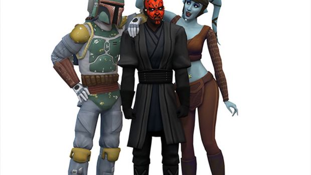 The Sims 4 Star Wars costumes