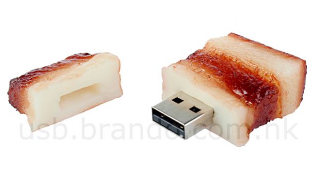 Grilled bacon USB