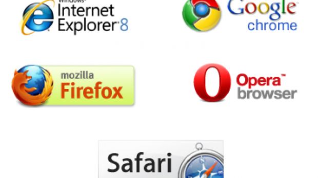 The five main browsers in the ballot screen update from Microsoft