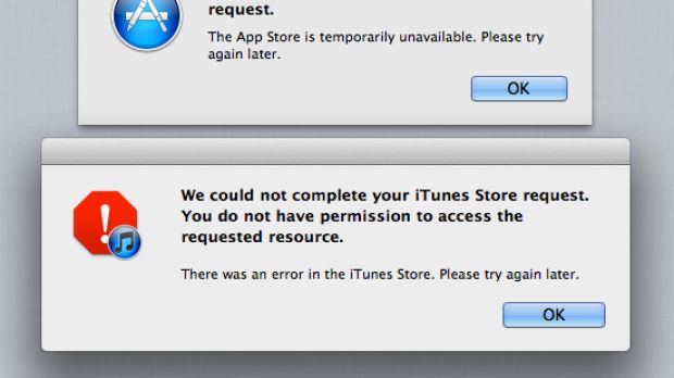 iTunes / Mac App Store errors