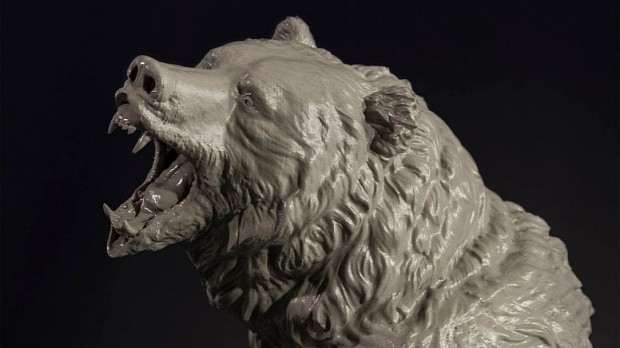 3D printed bear by Mattia Mercante