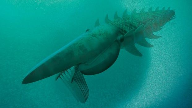 This odd creature lived about 480 million years ago