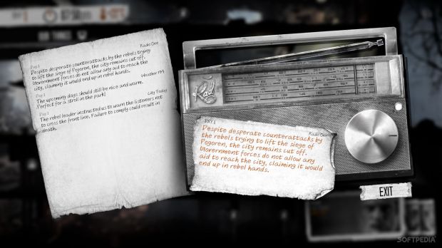This War of Mine offers limited info