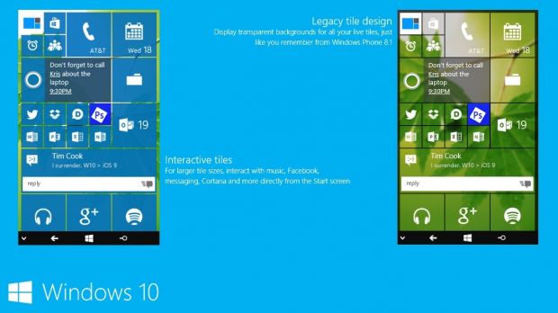 Windows 10 for phones concept