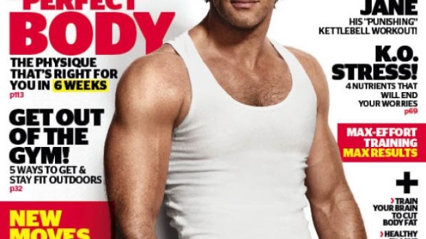 Ripped Thomas Jane does Men’s Fitness, June / July 2010