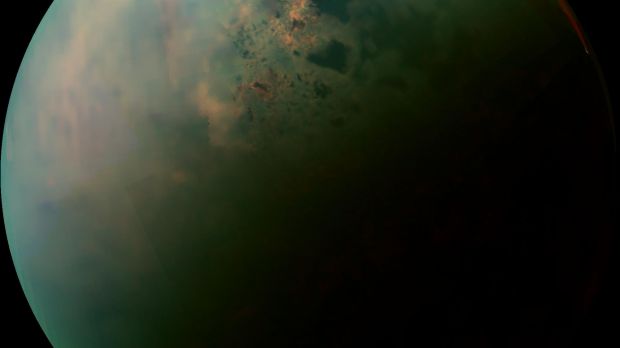 Titan's north pole