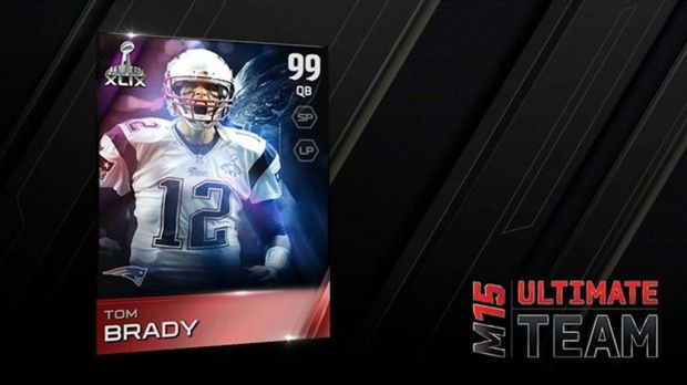 Madden NFL 15 says Tom Brady is best quarterback in the game