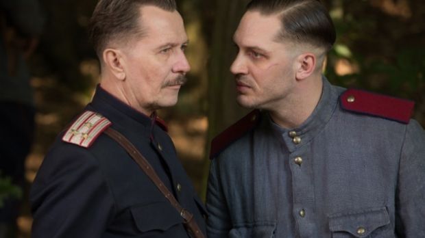 Gary Oldman and Tom Hardy in official still for the upcoming “Child 44”