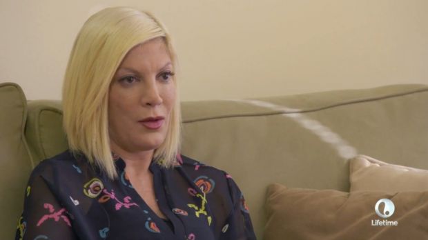 Tori Spelling admits she’s reluctant to leave town and have Dean McDermott alone with the kids