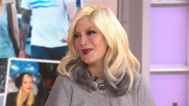 Tori Spelling gives first interview since hospitalization