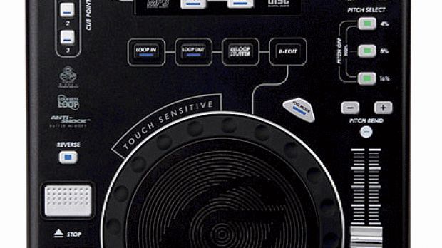 Touch-sensitive tech in the DJ player