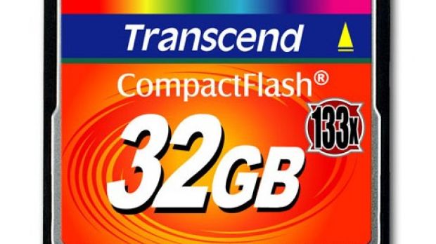 The new Transcend 32GB 133X CompactFlash card