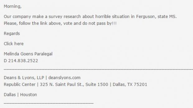 Fake email lures users with bait about police abuse in Ferguson, Missouri