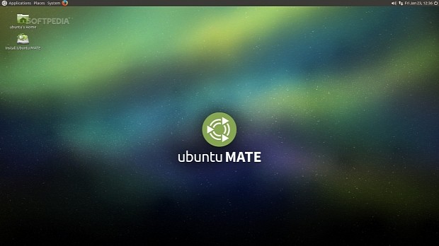 Ubuntu MATE 15.04 Alpha 2 desktop