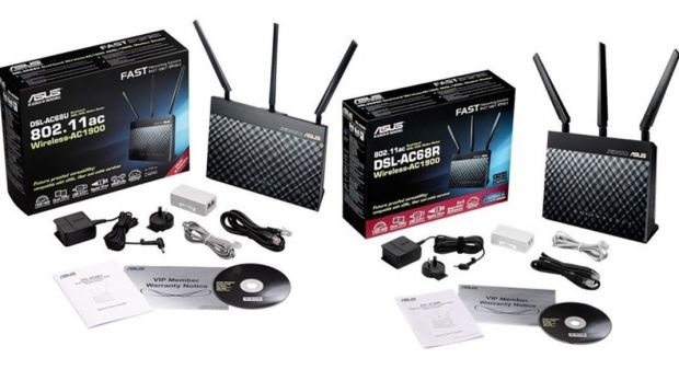 ASUS DSL-AC68R and DSL-AC68U Dual-Band Wireless-AC1900 Gigabit Routers