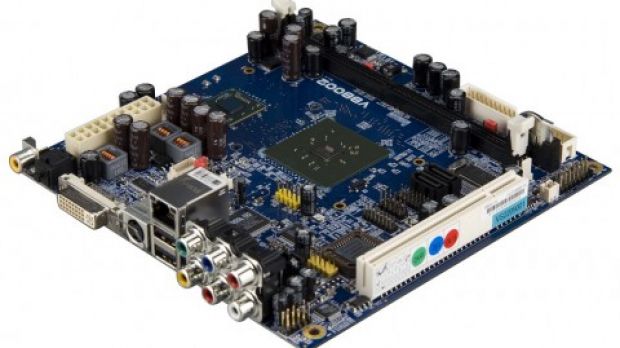 VIA VB8002 Mini-ITX board for media servers