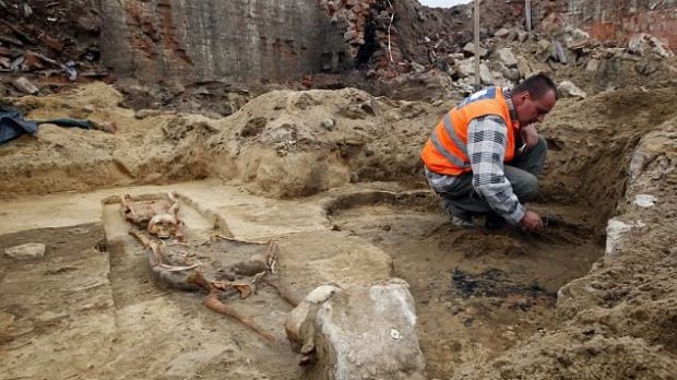 Archaeologists dig out vampire graves in Poland
