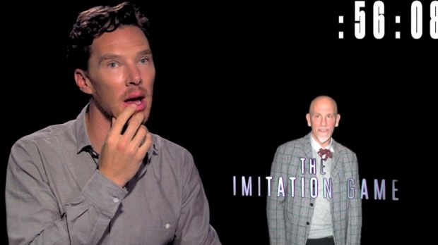 Benedict Cumberbatch promotes “The Imitation Game” with celebrity impressions