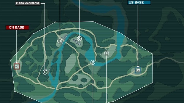 One of the possible BF4 Community Map layouts
