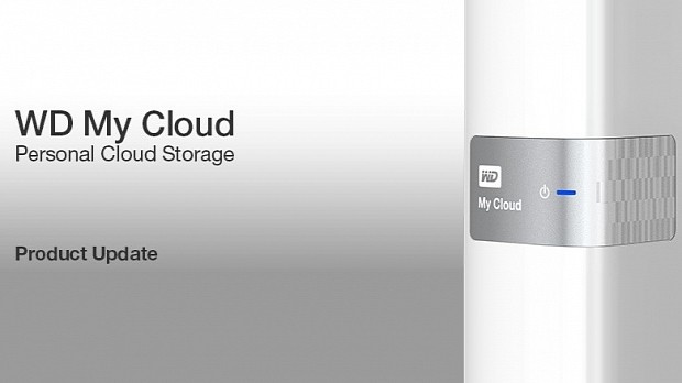 WD My Cloud Update Available