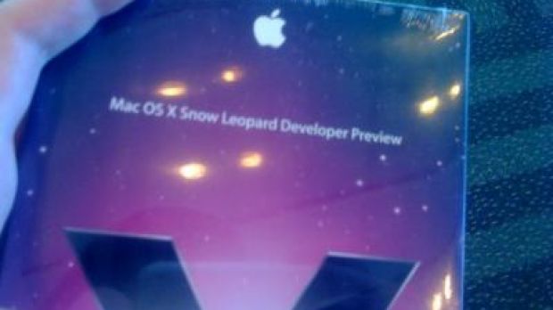 A snapshot of a Mac OS X 10.6 'Snow Leopard' developer preview copy