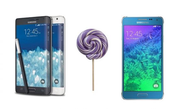 Samsung Galaxy Alpha and Galaxy Note Edge to get Android 5.0 Lollipop update