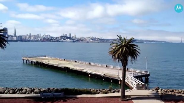 Moto X filming over San Francisco