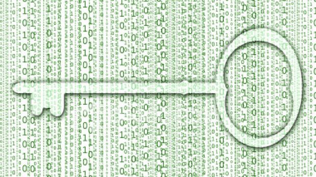 Web malware uses URL-based encryption key