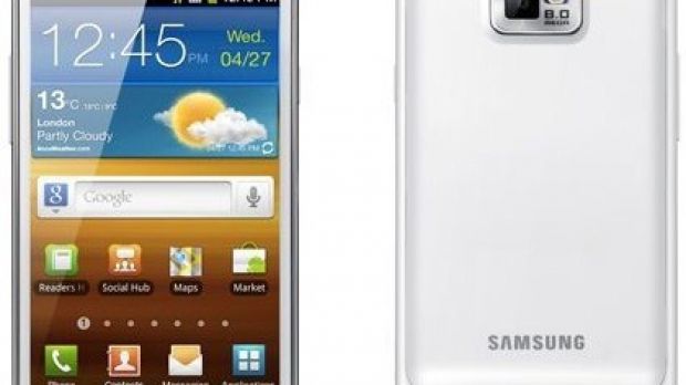White Galaxy S II