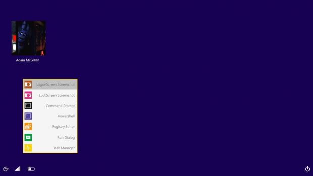 New login screen UI in Windows 10
