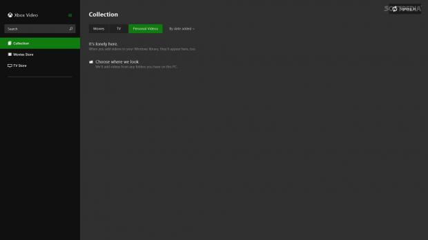 Xbox Video UI on Windows 8.1