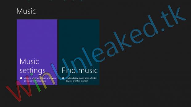 Windows 8 music player