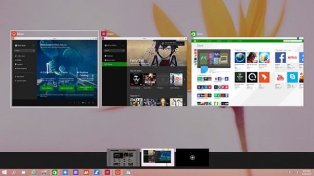 Windows 9 multiple desktops in build 9841
