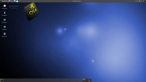 OS4 OpenDesktop 13.4 desktop